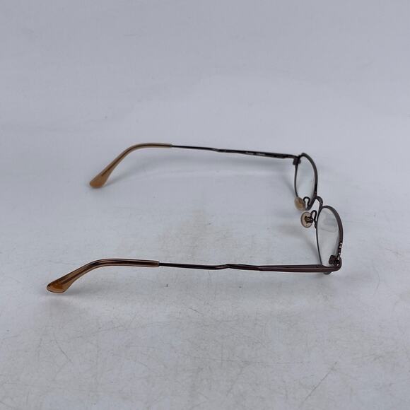 Bebe Tease Fudgy Eyeglasses Frame Unisex Brown Metal Oval Full‎ Rim 49-17-135 - Picture 5 of 14